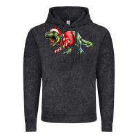 Vintage Black t rex christmas Vintage Hoodie - RanaPortraitStore