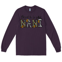 Plum blessed to be called nanı Long Sleeve Tee - CowhideDigitalArt