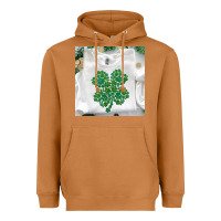 Meerkat shamrock patterned clothing Heavyweight Hoodie - MaliasSmallBusiness