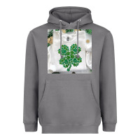 Storm shamrock patterned clothing Heavyweight Hoodie - MaliasSmallBusiness