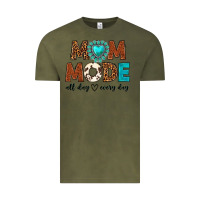 Vintage Olive mom mode all day every day Vintage Tee - texasbilliewilder