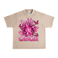 French Oak Tackle Cancer with Sunflower Urban Heavy Tee - texasbilliewilder