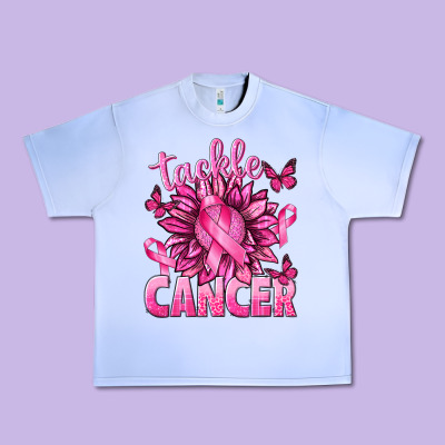 Tackle Cancer With Sunflower Urban Heavy Tee Designed By Texasbilliewilder
