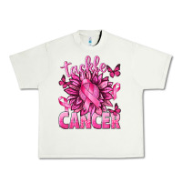 Pistachio Tackle Cancer with Sunflower Urban Heavy Tee - texasbilliewilder