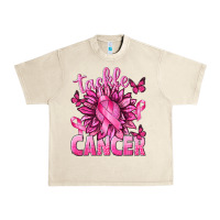 Sandshell Tackle Cancer with Sunflower Urban Heavy Tee - texasbilliewilder