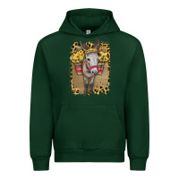 Foreset Green Donkey With Sunflowers Urban Hoodie - Bettercallsaul