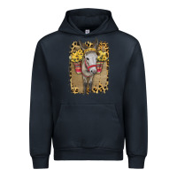 Navy Donkey With Sunflowers Urban Hoodie - Bettercallsaul