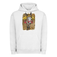 Pigment Lunar Rock Donkey With Sunflowers Urban Hoodie - Bettercallsaul