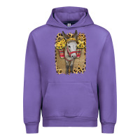 Tulip Donkey With Sunflowers Urban Hoodie - Bettercallsaul