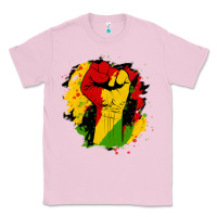 Bubblegum Pink juneteenth fist Classic Tee - HRA Design Shop