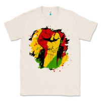 Natural juneteenth fist Classic Tee - HRA Design Shop