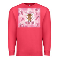 Cardinal one boujee heifer Premium Sweatshirt - MaliasSmallBusiness
