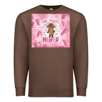 Chestnut one boujee heifer Premium Sweatshirt - MaliasSmallBusiness