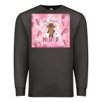 Smoke one boujee heifer Premium Sweatshirt - MaliasSmallBusiness