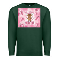 Sports Green one boujee heifer Premium Sweatshirt - MaliasSmallBusiness