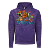Cloud Purple t rex tis the season Vintage Hoodie - RanaPortraitStore