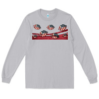 Moon Dust american flag lips 16oz libbey cup Long Sleeve Tee - HRA Design Shop