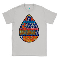 Moon Dust african fabric pattern teardrop earrings 4 Classic Tee - BundleAndBundleShop