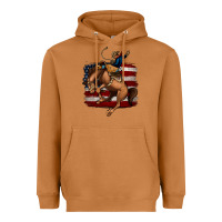 Meerkat Bucking Bronco Heavyweight Hoodie - Jasminsmagicworld