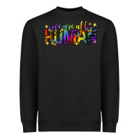 Black we are all human pride lgbtq Heavyweight Sweatshirt - texasbilliewilder