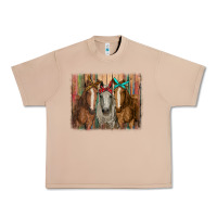 Burro horses with bandanas Urban Heavy Tee - RanaPortraitStore