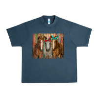 Horses With Bandanas Urban Heavy Tee | Teevron