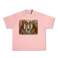Salmon horses with bandanas Urban Heavy Tee - RanaPortraitStore