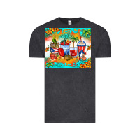 Vintage Black puerto rico coffee cups Vintage Tee - Zillion Design Studio