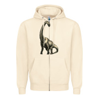 Sandshell brachiosaurus Zipper Hoodie - Artiststas