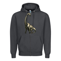 Smoke brachiosaurus Zipper Hoodie - Artiststas