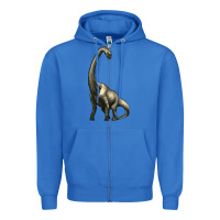 True Royal brachiosaurus Zipper Hoodie - Artiststas