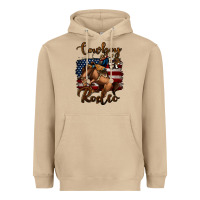 Mushroom Cowboy Up Rodeo Bucking Bronco Heavyweight Hoodie - Jasminsmagicworld