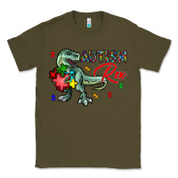 Army Green autism rex Classic Tee - CowhideDigitalArt