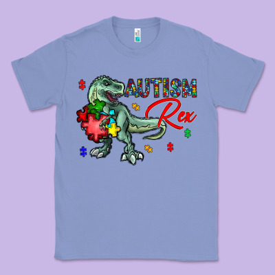 Autism Rex Classic Tee Designed By Cowhidedigitalart