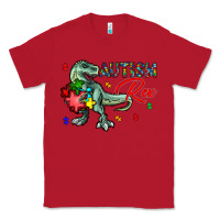 Red autism rex Classic Tee - CowhideDigitalArt
