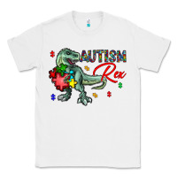 White autism rex Classic Tee - CowhideDigitalArt