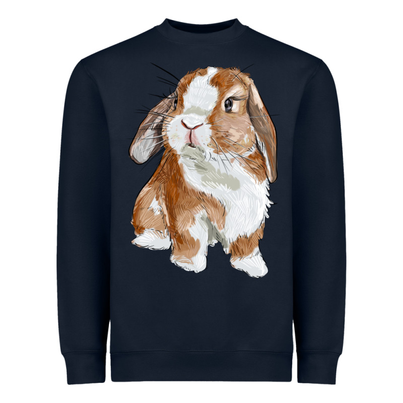 Cute Bunny Heavyweight Sweatshirt by RanaPortraitStore | Teevron