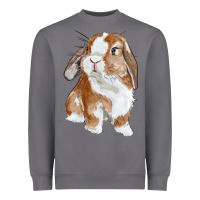 Storm Cute Bunny Heavyweight Sweatshirt - RanaPortraitStore