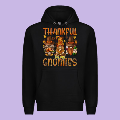 Thankful For My Gnomies Bbs Premium Hoodie Designed By Bundleandbundleshop