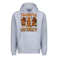 Heather Grey thankful for my gnomies bbs Premium Hoodie - BundleAndBundleShop