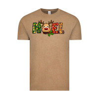 Vintage Coffee reindeer noel christmas Vintage Tee - RanaPortraitStore