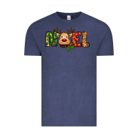 Vintage Denim reindeer noel christmas Vintage Tee - RanaPortraitStore