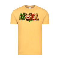 Vintage Mustard reindeer noel christmas Vintage Tee - RanaPortraitStore