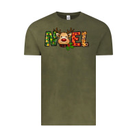 Vintage Olive reindeer noel christmas Vintage Tee - RanaPortraitStore