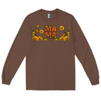 Chestnut sunflowers and butterflies mama 16oz libbey cup Long Sleeve Tee - HRA Design Shop