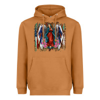 Meerkat Lady of Guadalupe 4th of july Heavyweight Hoodie - Jasminsmagicworld