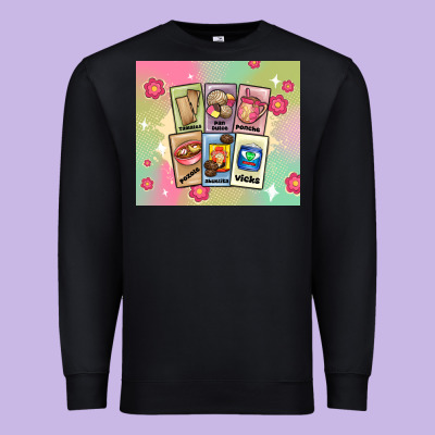 Traditional Mexican Food Premium Sweatshirt Designed By Maliassmallbusiness