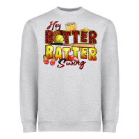 Heather Grey hey batter batter swing softball Heavyweight Sweatshirt - Zillion Design Studio