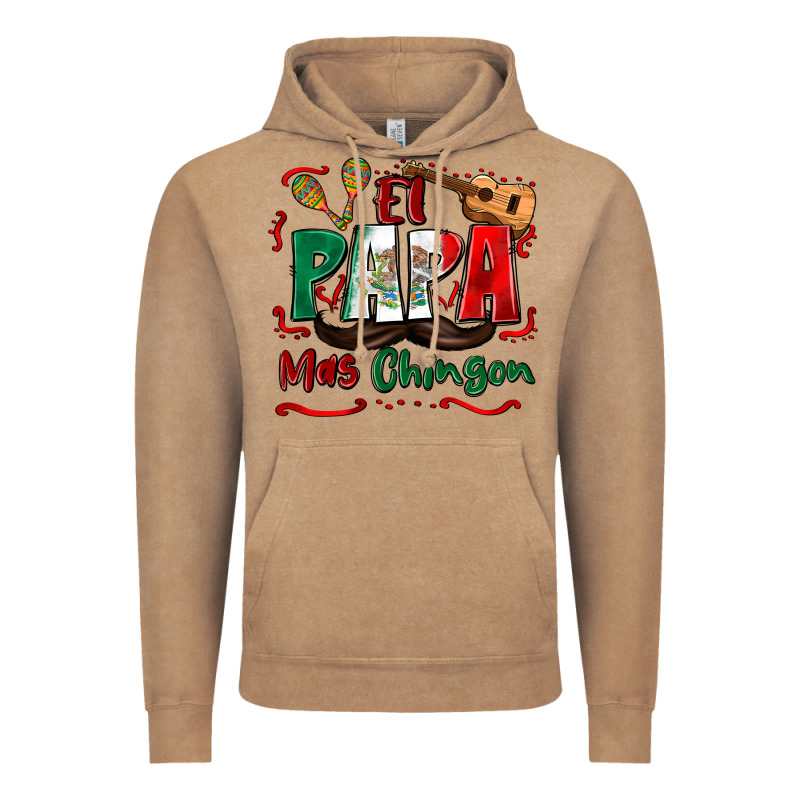 El Papa Mas Chingon Vintage Hoodie by Zillion Design Studio | Teevron