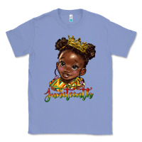 Colony Blue juneteenth black girl Classic Tee - HRA Design Shop